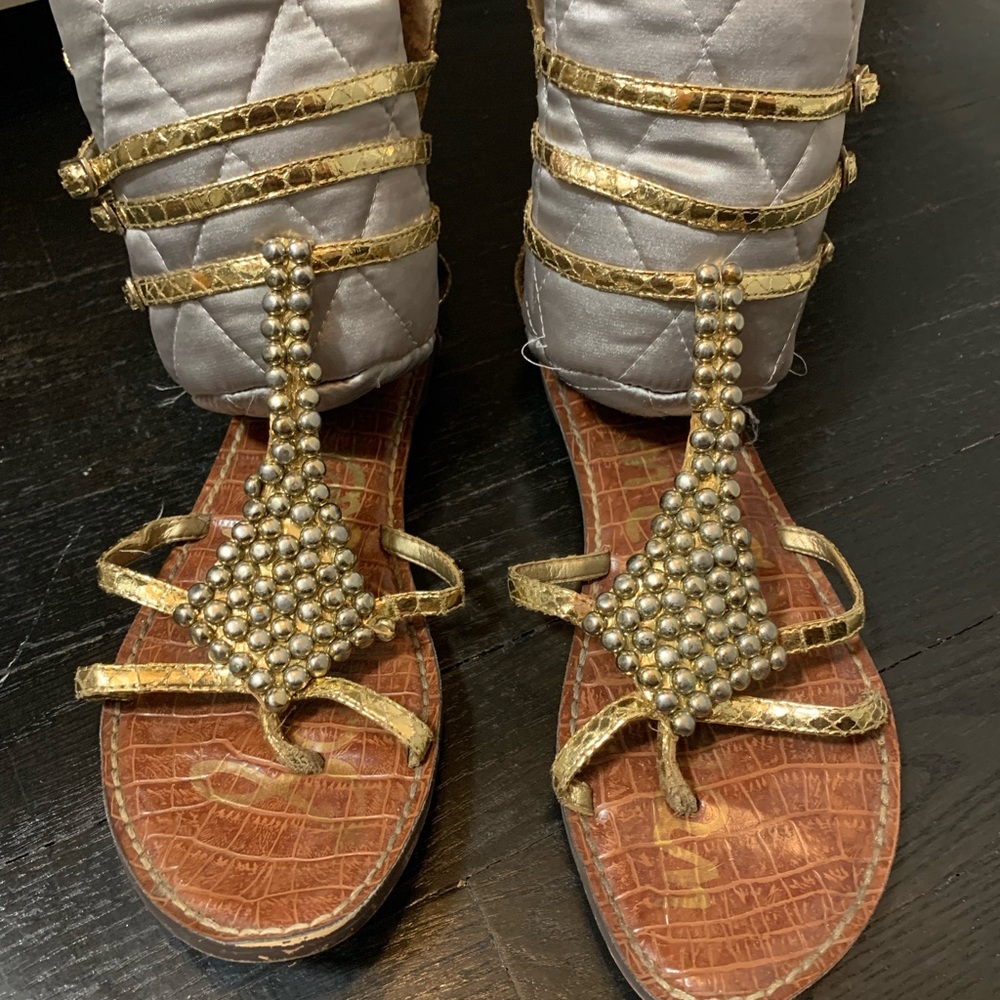 Gold Sandals
